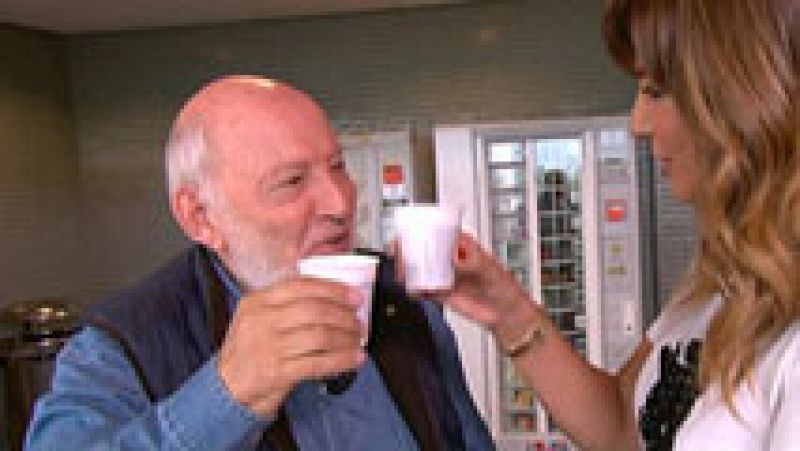 Mariló se toma un café con Álvaro de Luna