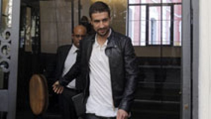 Telediario 1 - Gabi, "muy tranquilo" tras declarar