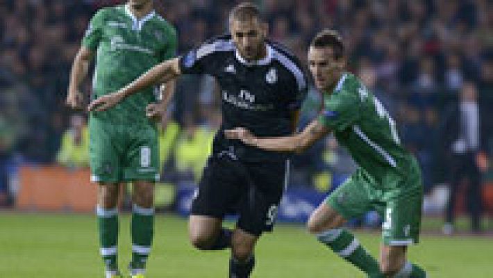 Telediario 1 - El revulsivo del Madrid fue Benzema