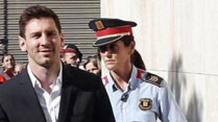 Telediario 1 - El juez rechaza el recurso presentado por Messi, que irá a juicio por fraude