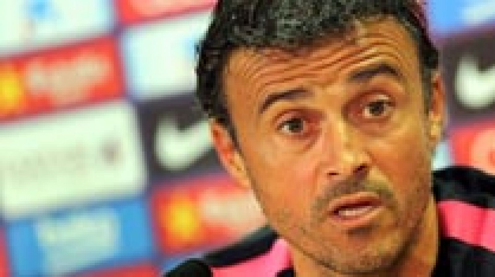 Telediario 1: Luis Enrique asegura que su objetivo es el "marcador" y no tanto la pelota | RTVE Play