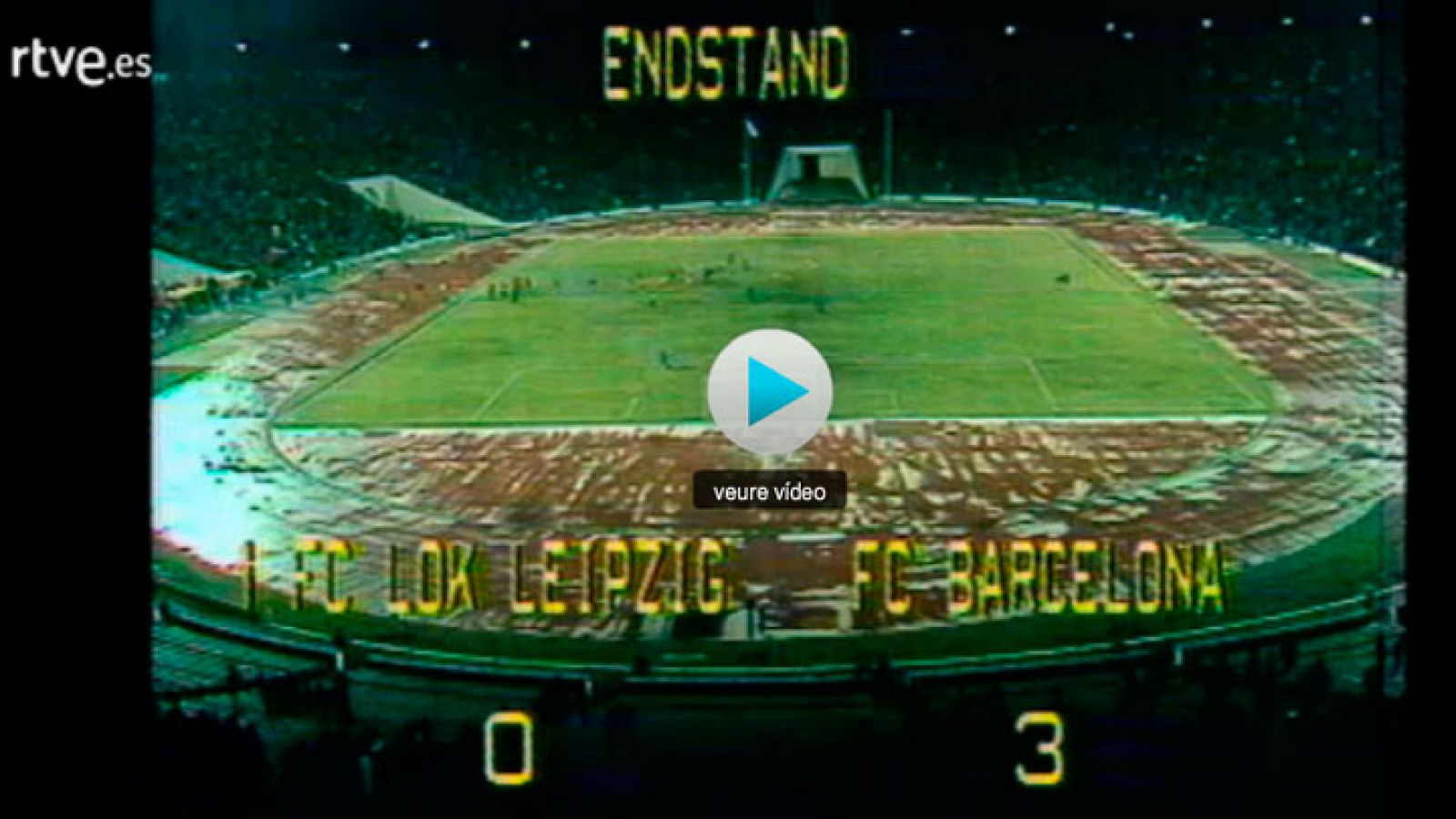 Arxiu TVE Catalunya - Lokomotiv - F.C. Barcelona - Primer comentat en català a televisió - 03/03/1982