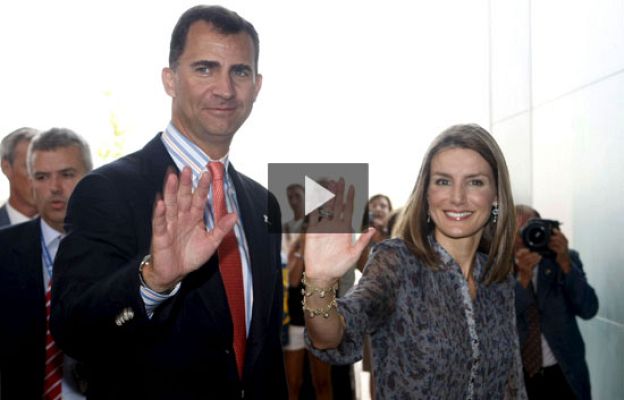  - Los Príncipes visitan la Expo