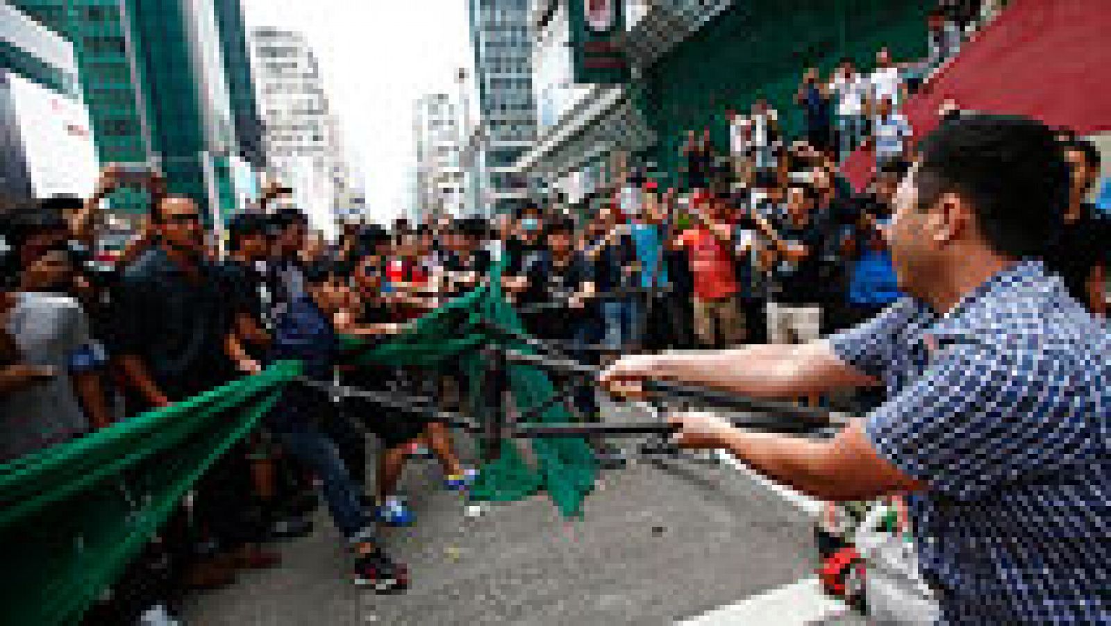 Informativo 24h: Hong Kong cumple una semana de protestas con nuevos enfrentamientos y el diálogo roto | RTVE Play