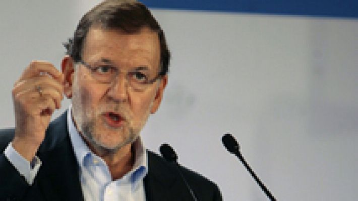 Rajoy: "Ley y diálogo, ésta es la salida en Cataluña"