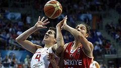 Baloncesto femenino - Campeonato del Mundo, 1ª Semifinal: España-Turquía