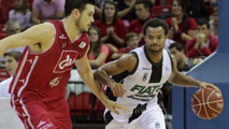 El acierto final le dio la victoria al FIATC Joventut en la cancha del CAI Zaragoza en un disputado partido.