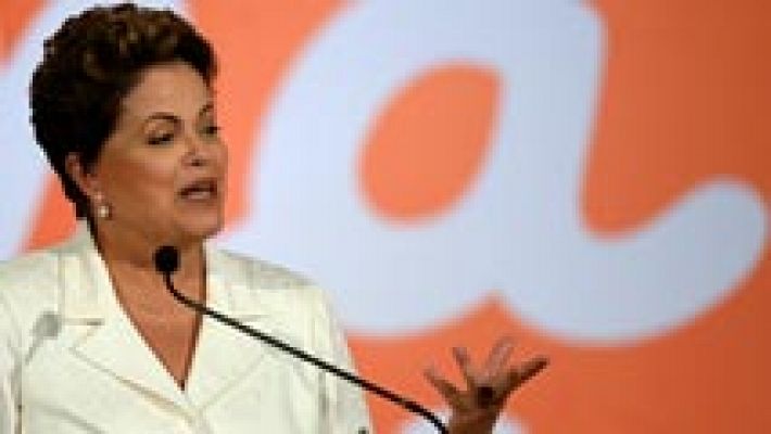 Rousseff parte como favorita para la segunda vuelta 