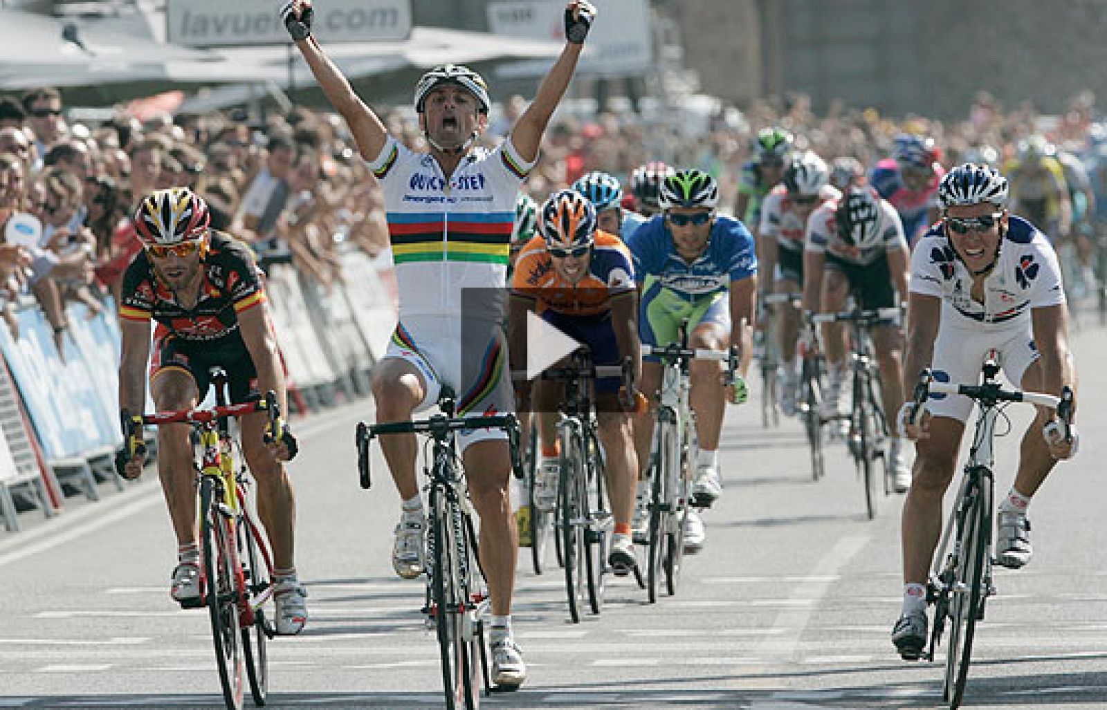 Sexta etapa, quinto líder en la Vuelta