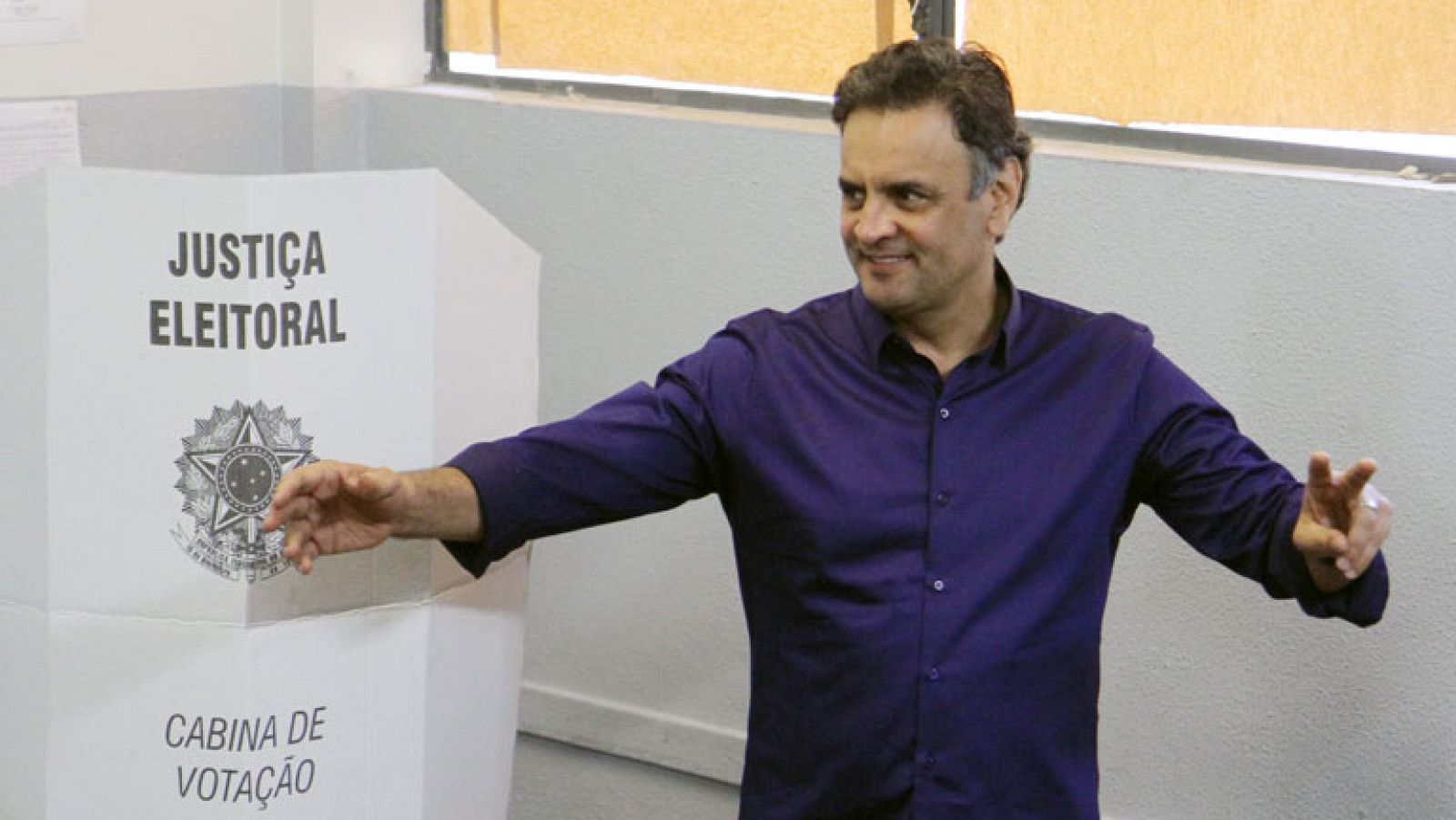 Dilma Rousseff se disputará la presidencia de Brasil con Aécio Neves