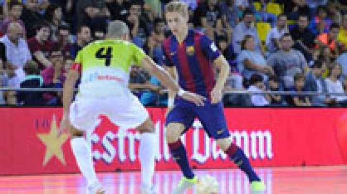 Telediario 1 - 3,2,1...los mejores goles de la 4ª jornada de fútbol sala