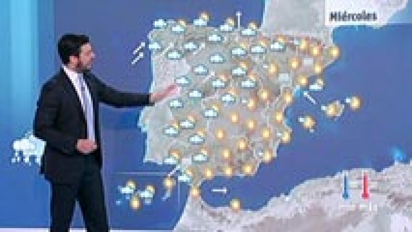 El tiempo: Lluvias intensas en Galicia, Asturias y sur de Castilla y León | RTVE Play