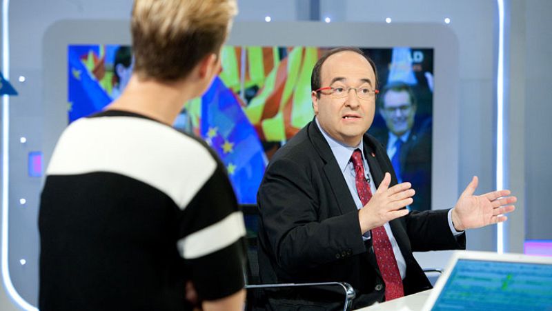  Miquel Iceta, primer secretario del PSC:"La consulta no puede ser legal el 9N, pero nadie quiere decirlo"