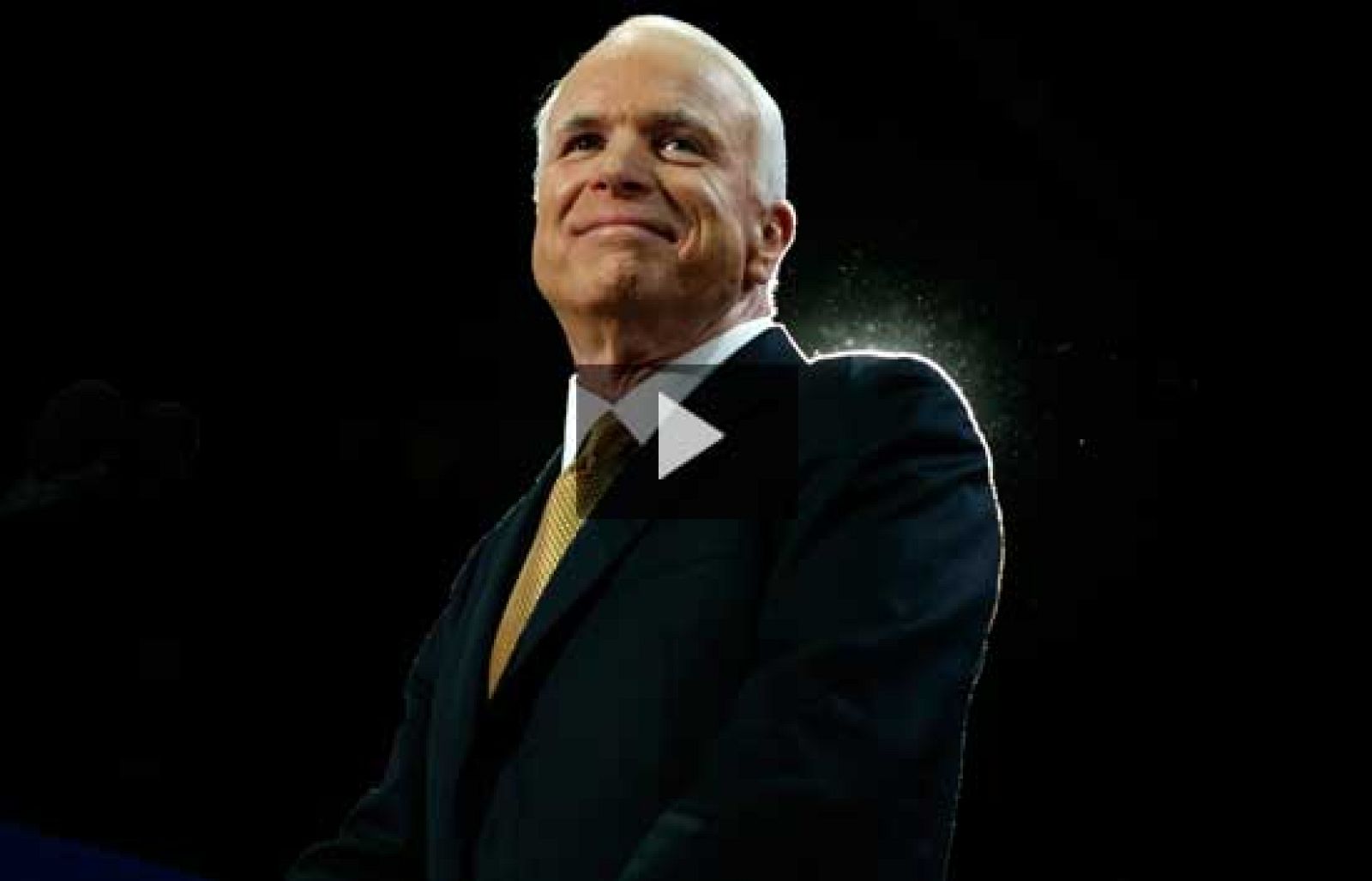 Vídeo del discurso de John McCain íntegro (en inglés) cuando acepta ser candidato republicano a la presidencia de la Casa Blanca 