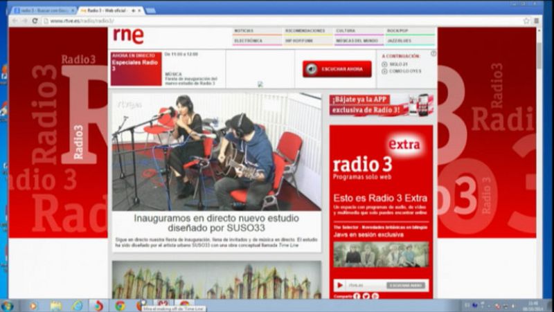 Radio 3, la emisora de música y cultura de Radio Nacional estrena estudio 