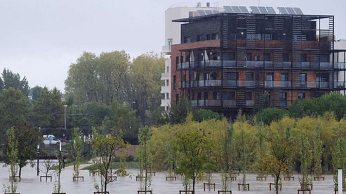 El tiempo - Lluvia fuerte en el noroeste de la Península, Pirineos y Extremadura