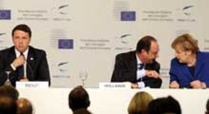 Telediario 1 - España reclama "cuanto antes" los fondos para el empleo