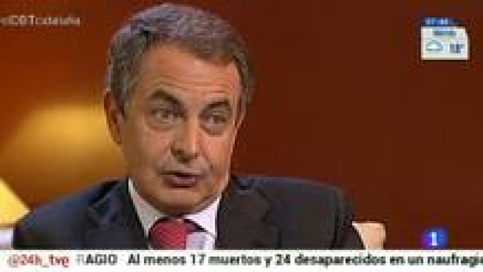 Telediario 1: Zapatero sobre el 9N | RTVE Play