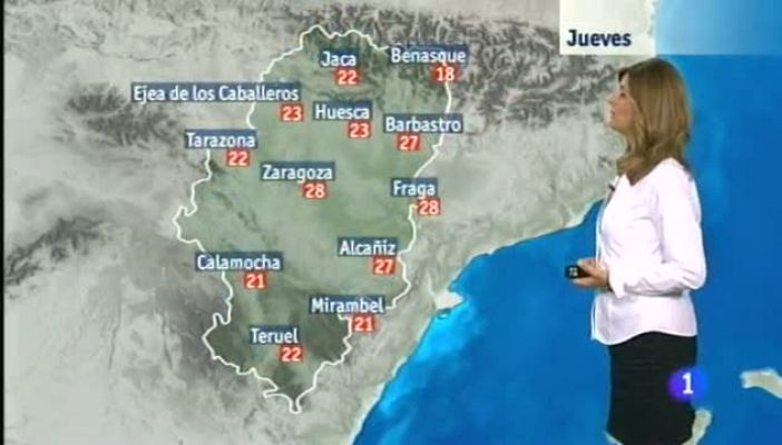 Noticias Aragón - El tiempo en Aragón - 09/10/14