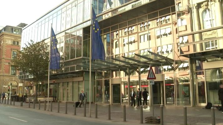 Telediario 1 - Fuerte recorte del crecimiento de Alemania