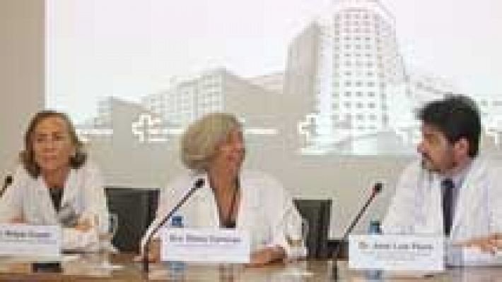 Telediario 1 - Nueva técnica para operar la espina bífida