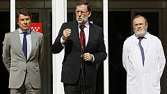 Rajoy: "El riesgo de que el ébola se pueda propagar es muy bajo"