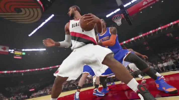 Telediario 1 - Llega a las tiendas la última entrega del NBA 2K 15