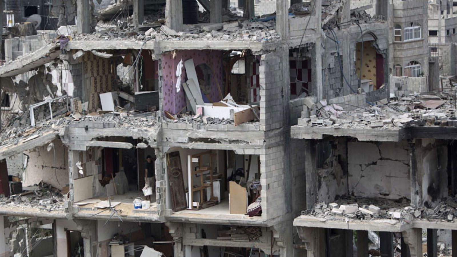 En Gaza persisten las secuelas de los recientes enfrentamientos con Israel