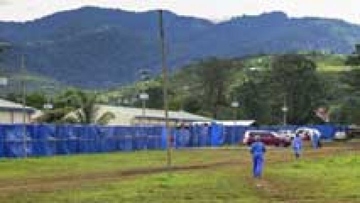 Telediario 1 - Médicos Sin Fronteras trabaja en África contra el ébola