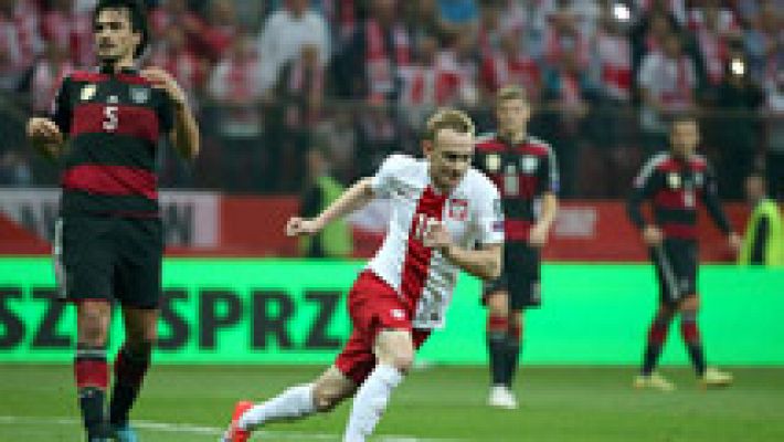 Telediario 1 - Polonia sorprende a la campeona del mundo