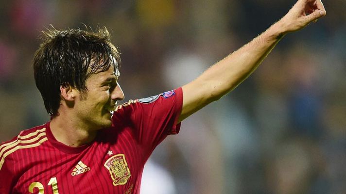 Eurocopa - Golazo de Silva en Luxemburgo (0-1)