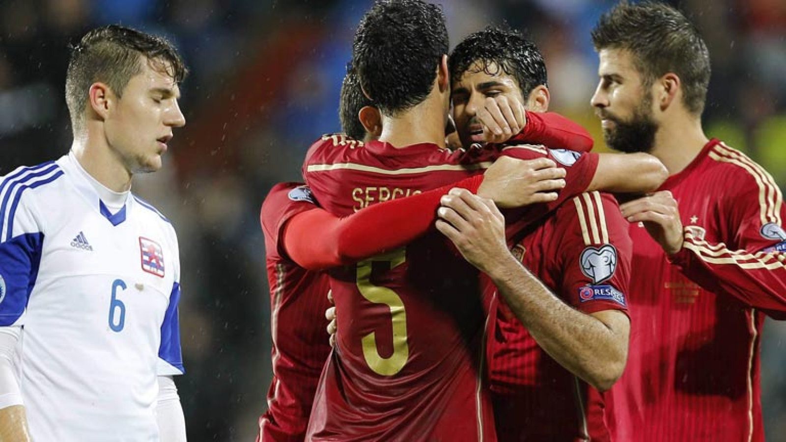 Luxemburgo 0 - España 4