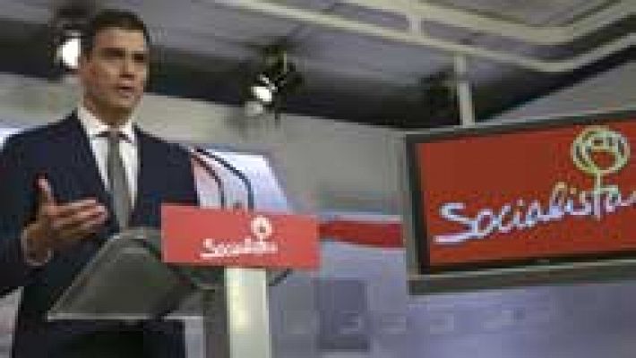 Pedro Sánchez exige la comparecencia de Rajoy en el Congreso