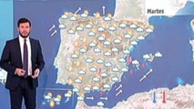 Jornada inestable, lluvias y bajada de temperaturas