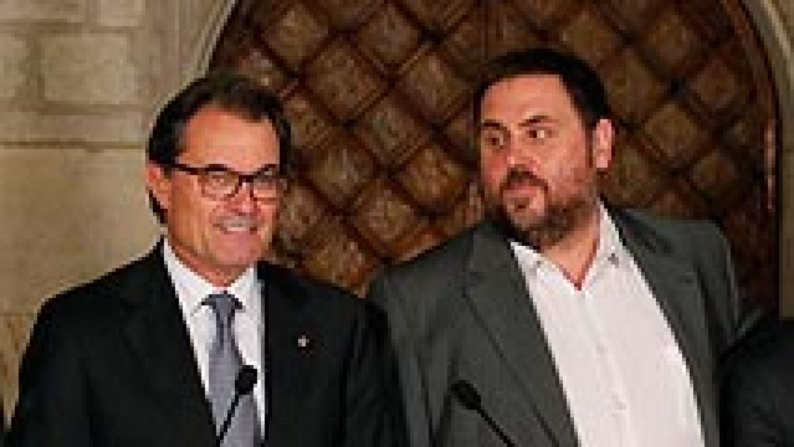 Telediario 1: La consulta alternativa de Artur Mas rompe el consenso en el bloque soberanista | RTVE Play