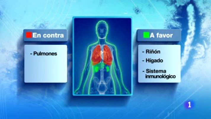 Telediario 1 - La auxiliar enferma de ébola tiene problemas pulmonares, pero mejora