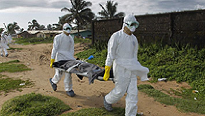 Telediario 1 - El ébola se expande en las capitales de los tres países más afectados y deja casi 9.000 casos