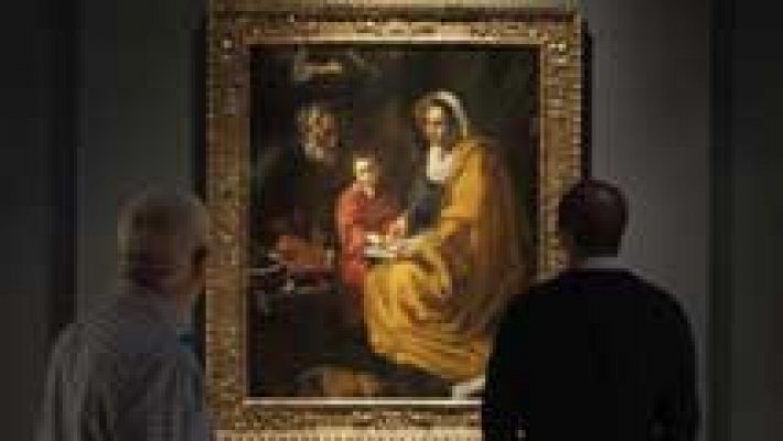 "La educación de la Virgen" de Velázquez en Sevilla