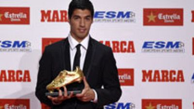 Sobrio Doméstico estación de televisión Luis Suárez sucede a Messi como Bota de Oro | RTVE Play