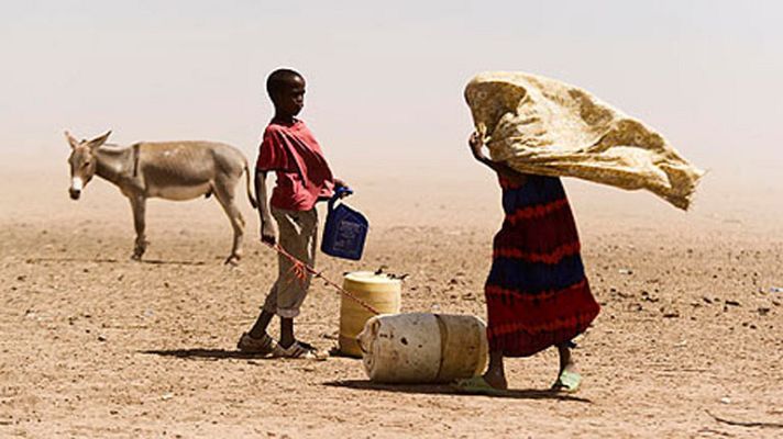 Telediario 1 - Urge actuar contra el hambre en el mundo