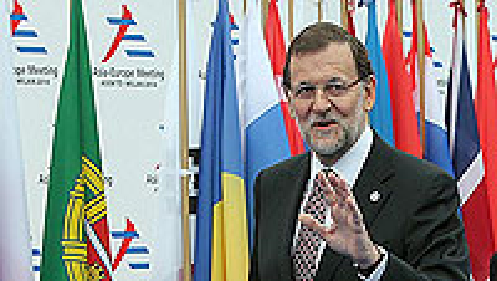 Informativo 24h: Rajoy elude pronunciarse sobre si el PP expulsará a Rato y pide no prejuzgarle | RTVE Play