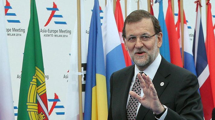 Informativo 24h - Rajoy elude pronunciarse sobre si el PP expulsará a Rato y pide no prejuzgarle