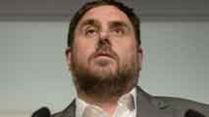 Oriol Junqueras pide elecciones e independencia