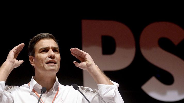 Telediario 1 - Pedro Sánchez se ofrece como alternativa al gobierno