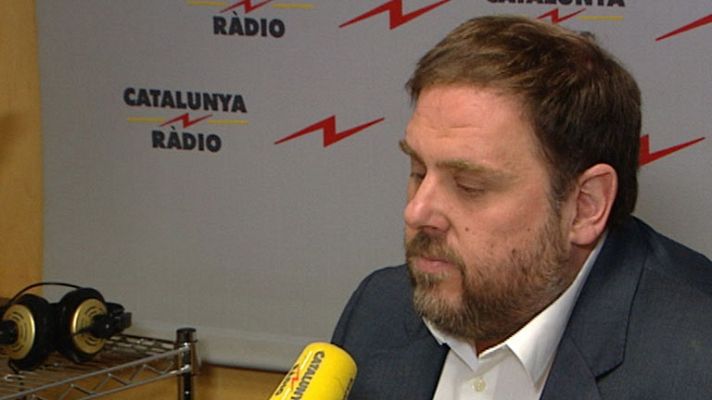 Telediario 1 - Reacciones en Cataluña a las palabras de Oriol Junqueras