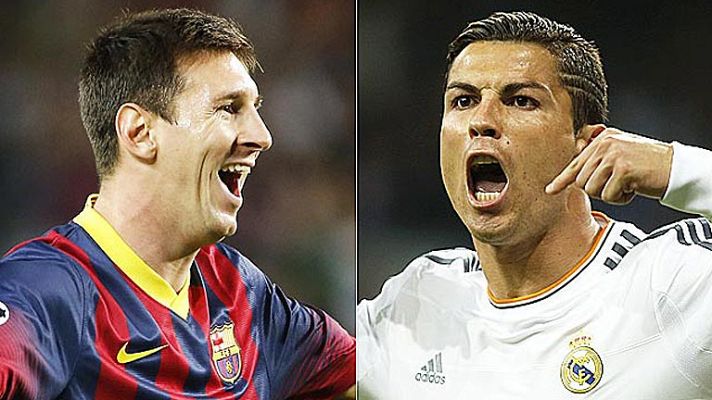 Telediario 1 - Messi y Cristiano llegan enchufados a la Champions y el 'clásico'