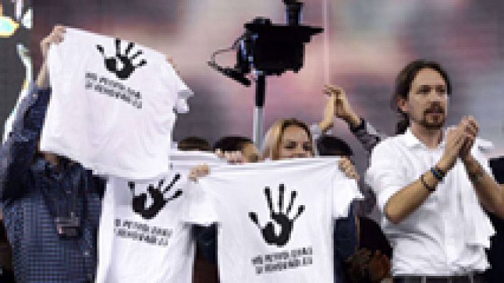 Telediario 1 - "Podemos" acaba de cerrar su primera asamblea estatal