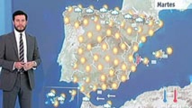 Jornada apacible y calurosa con aumento del viento del noroeste