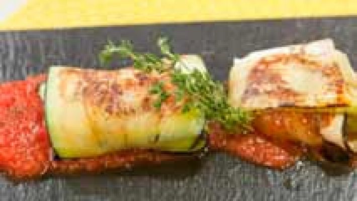 RTVE Cocina - Raviolis de berenjena con queso y sobrasada