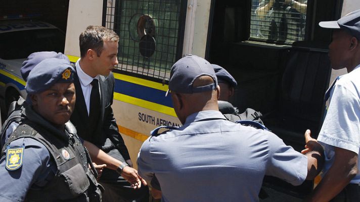 Telediario 1 - Pistorius, condenado a cinco años de prisión